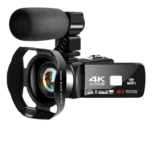 دوربین فیلم برداری مدل 4K 48MP 30FPS 18X-V4G