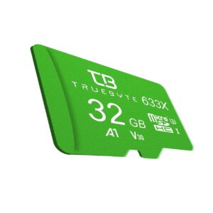 کارت حافظه microSD HC تروبایت مدل 633X-A1-V30 کلاس 10 استاندارد UHS-I U3 ظرفیت 32 گیگابایت به همراه  کارت خوان